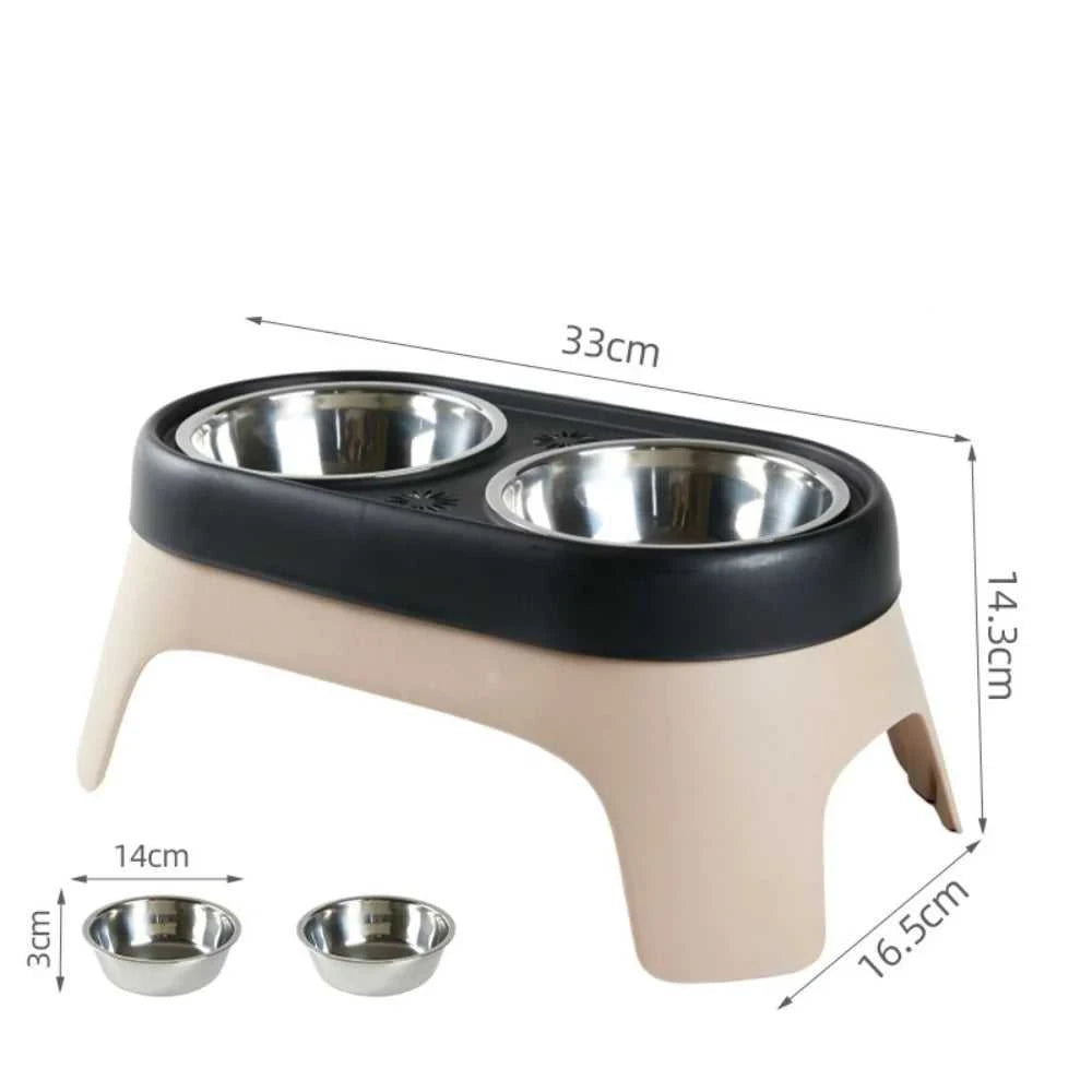 Bowl Elevated Food Bowl Pet Bowl Cat and Dog Supplies Leak Proof Pet Food Bowl and Feeder for Small Dogs Cats Pet Feeder Accessories 14:1052#Beige 48 $ Pet Lovers Shop All Products Fashioned Furbabies Stew's Incense