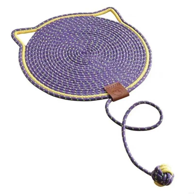 Cat scratching post A9LA Cotton Rope Cats Scratching Post Mat Fun Toy for Cats to Grind Claw & Relieve Stress Feature Wear-Resistant Design 12000047717962036 20 $ Shop All Fashioned Furbabies Stew's Incense