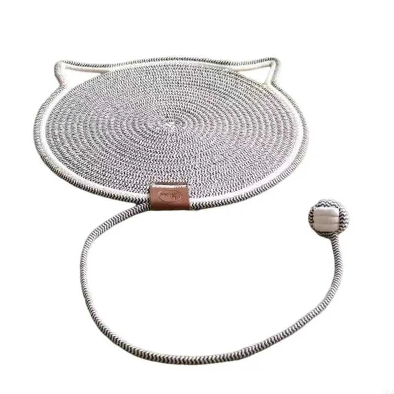 Cat scratching post A9LA Cotton Rope Cats Scratching Post Mat Fun Toy for Cats to Grind Claw & Relieve Stress Feature Wear-Resistant Design 12000047717962036 20 $ Shop All Fashioned Furbabies Stew's Incense