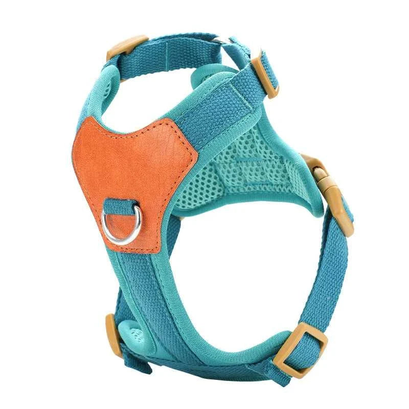 Retro Harness HP374--Retro Pet Harness for dogs,Adjustable webbing and High-quality PU Leather,Breathable mesh lining. 14:200004889#army green;5:361386 35 $ Pet Lovers Shop All Products Fashioned Furbabies Stew's Incense