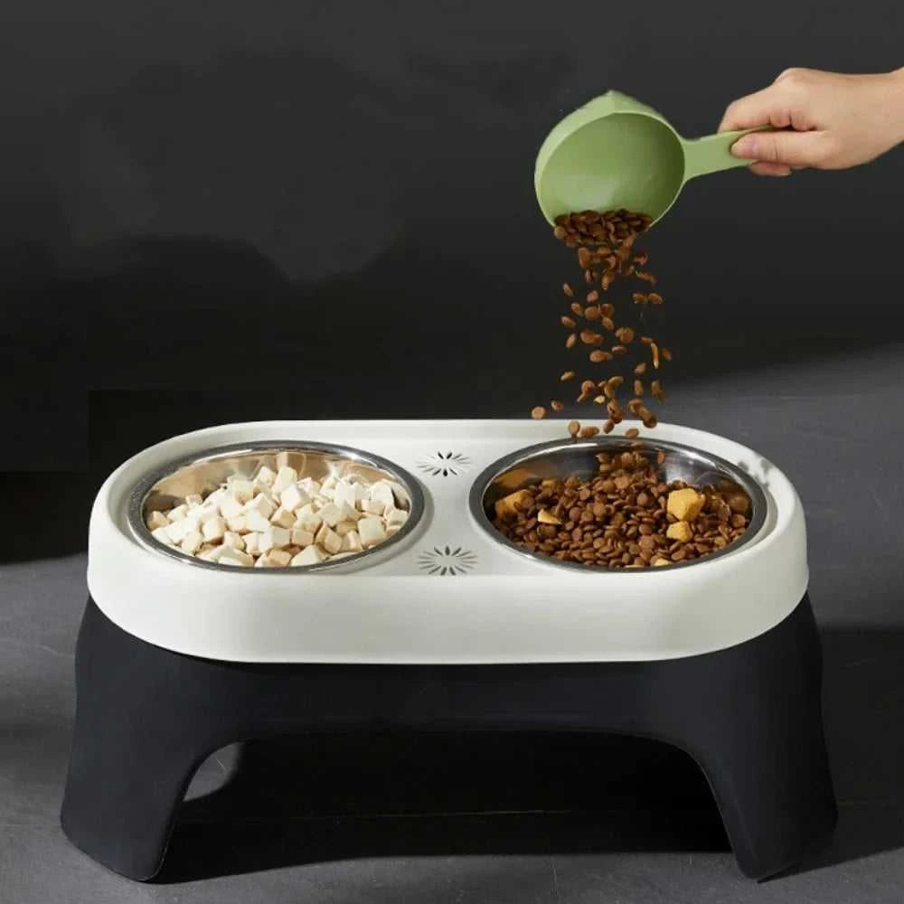 Bowl Elevated Food Bowl Pet Bowl Cat and Dog Supplies Leak Proof Pet Food Bowl and Feeder for Small Dogs Cats Pet Feeder Accessories 14:1052#Beige 48 $ Fashioned Furbabies Stew's Incense