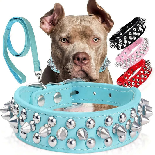 Spiked Harness Dog Collar Leather Stylish and Durable Leash Medium Harness Dogs Backpack Collars Harnesses Wears Necklaces 14:193#Black;5:4182#XL 40 $ Pet Lovers Shop All Products Fashioned Furbabies Stew's Incense