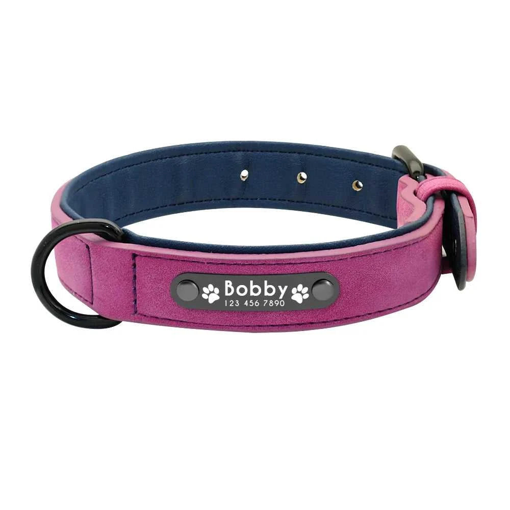 Collar and leash Leather Dog Collar Leash Custom Durable Leather Pet Collars and Leashes Walking Leads Strap Cusomized for Small Medium Large Dog 32914648747-brown collar-S 44 $ Pet Lovers Shop All Products Fashioned Furbabies Stew's Incense