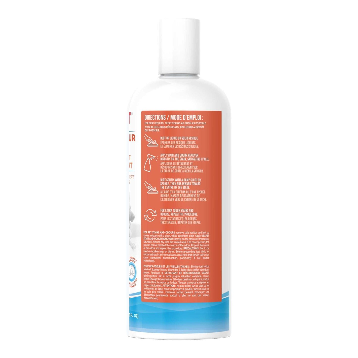 Stain Remover UBAVET Stain and Odor Remover for Dogs & Cats – Powerful Enzyme Cleaner – (16.9 fl oz / 500ml) UVUS3000 16 $ Pet Lovers Store American Pet Supplies Stew's Incense