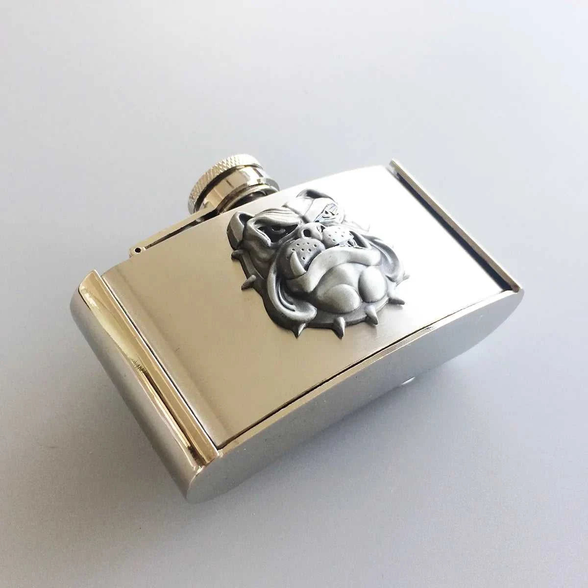 Belt buckle British Bull Dog Three Ounce Stainless Steel Flask Belt Buckle also Stock in US BUCKLE-FL-Bulldog Free Shipping 12000045578505204 51 $ Pet Lovers Shop All Products Fashioned Furbabies Stew's Incense