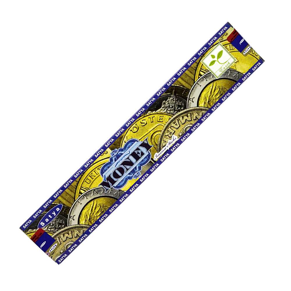 Incense Satya Money Incense Sticks 15 gr SMO15 1 $ Shop All The Witches Sage LLC Stew's Incense