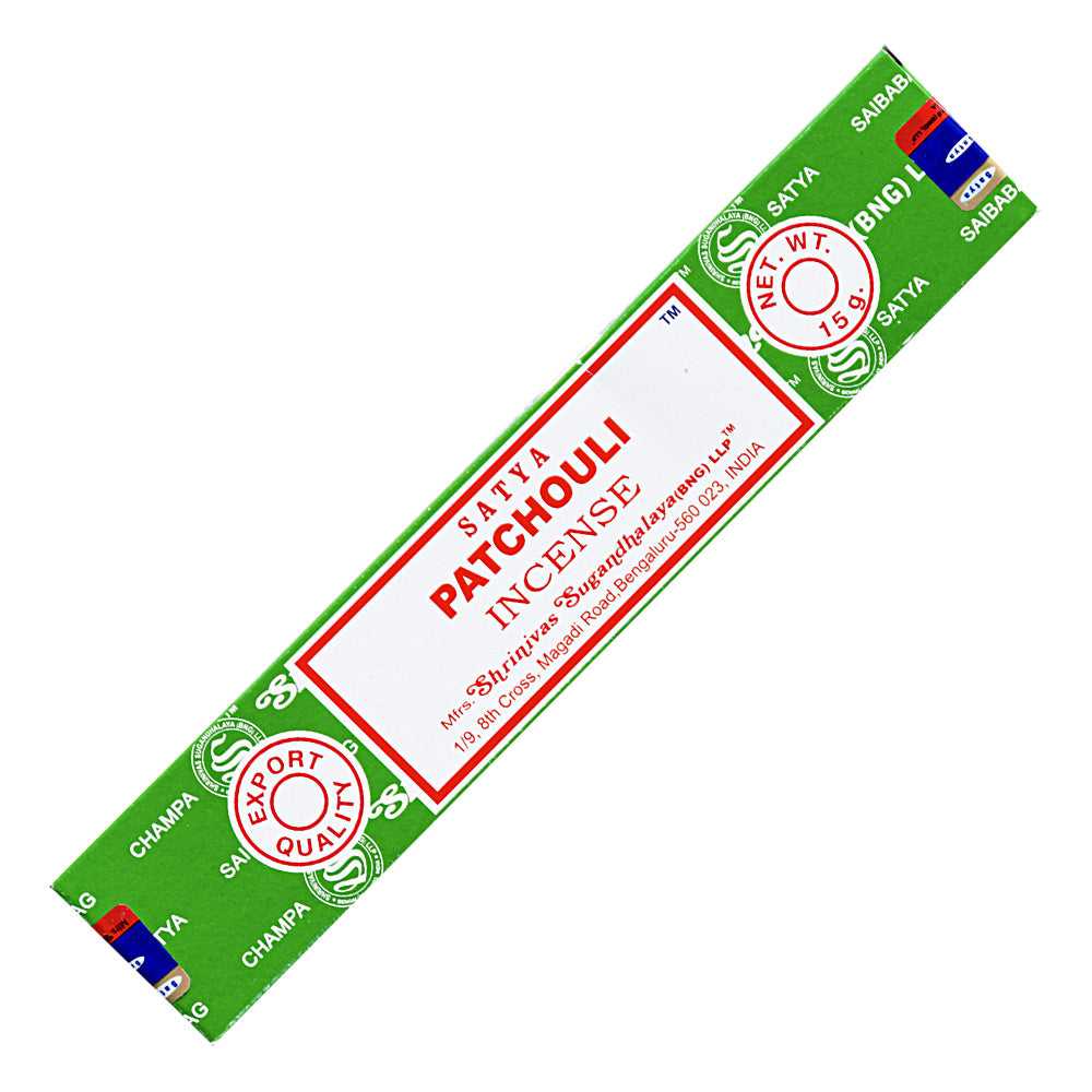 Incense Satya Patchouli Incense sticks 15 gr SUPA15 1 $ Shop All The Witches Sage LLC Stew's Incense