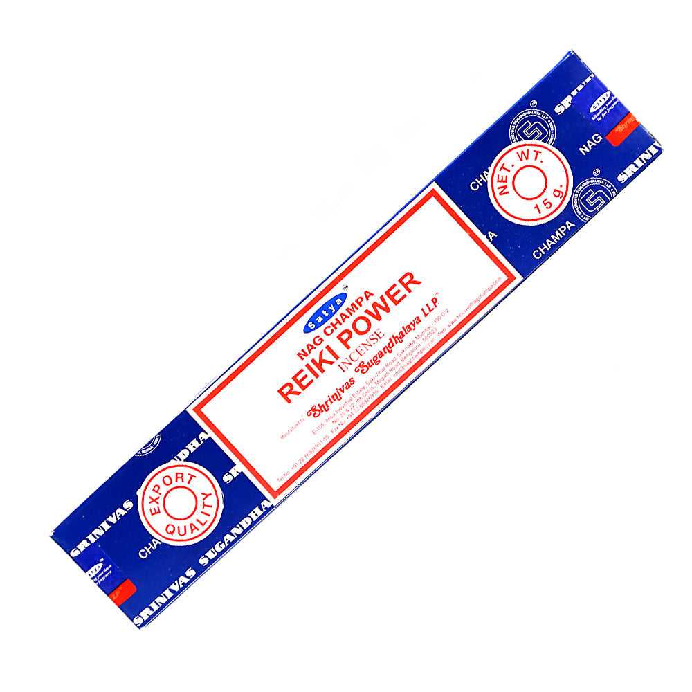Incense Satya Reiki Power Incense Sticks 15 gr ST203 (72150) 1 $ Shop All The Witches Sage LLC Stew's Incense