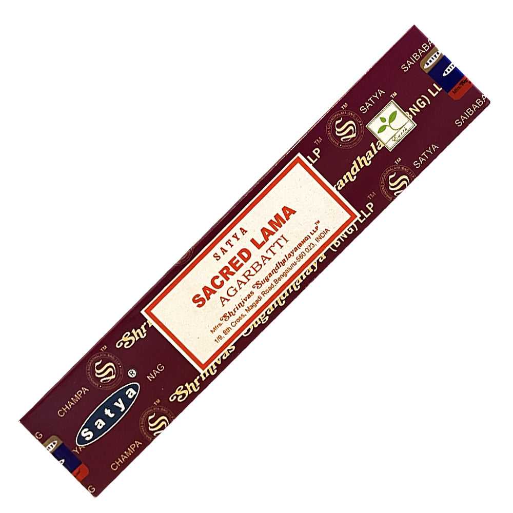 Incense Satya Sacred Lama Incense Sticks 15g 40287 1 $ Shop All The Witches Sage LLC Stew's Incense