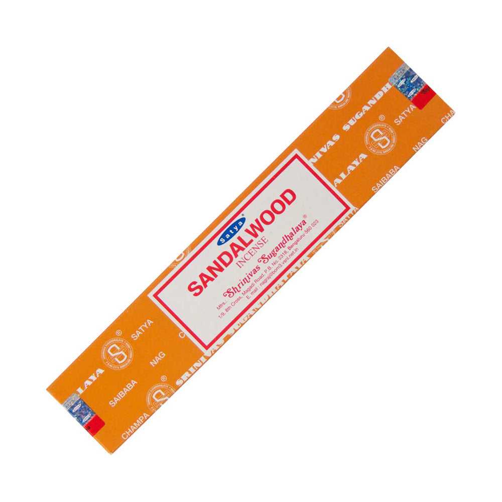 Incense Satya Sandalwood Incense stick 15 gr ST214 (SA15) 1 $ Shop All The Witches Sage LLC Stew's Incense