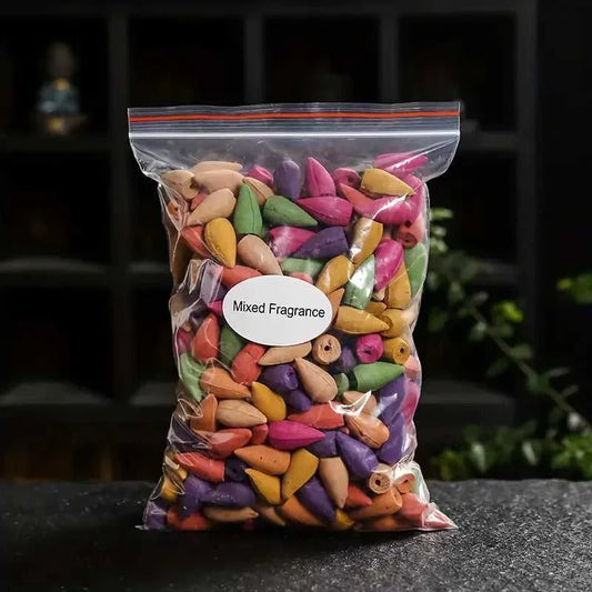 Mixed Waterfall Smoke Backflow Natural Incense Cone Incense Sandal Lavender Multi-scented Suitable for Places Tea Room Yoga Room 12000039908794270 7 $ Shop1103727550 Store Stew's Incense