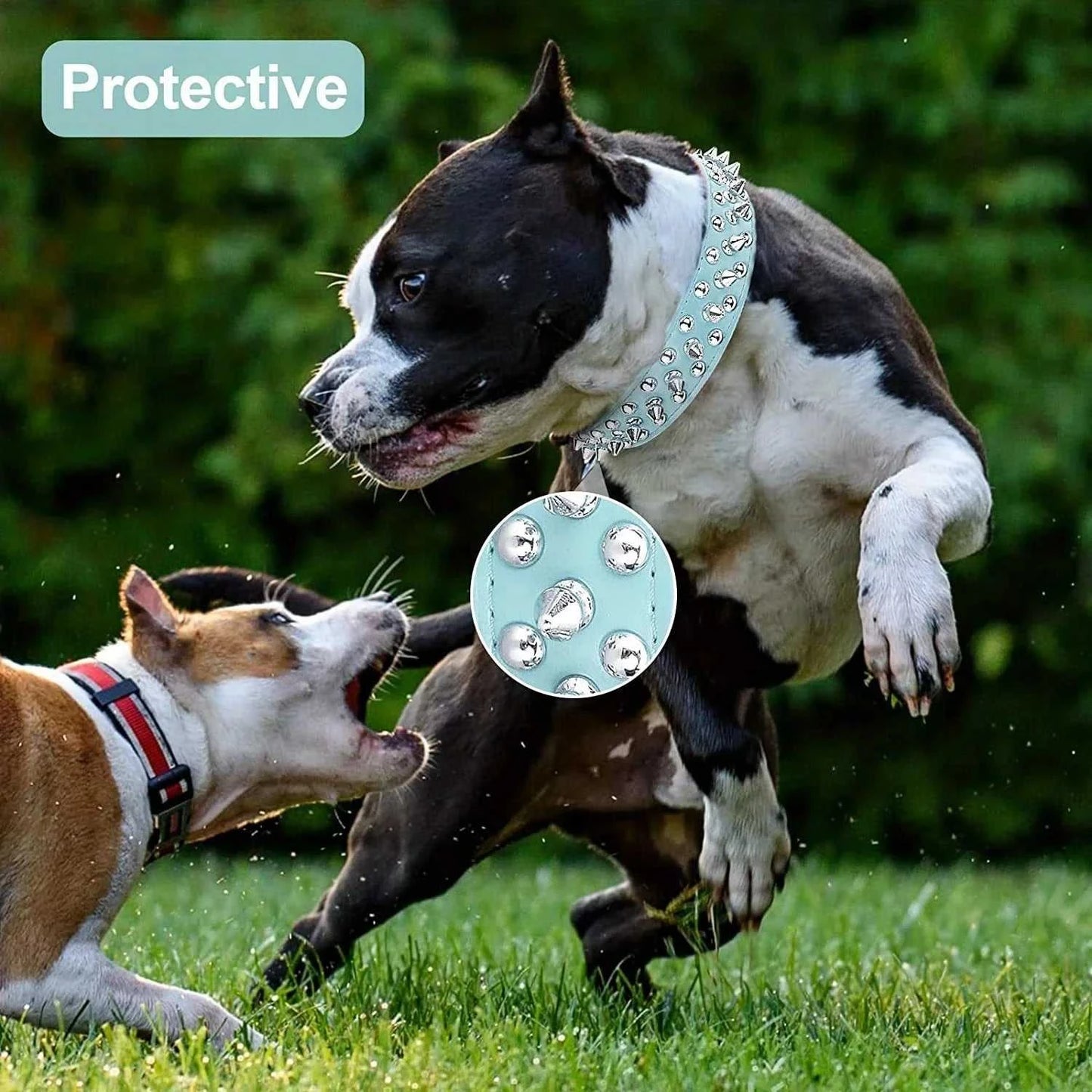 Spiked Harness Dog Collar Leather Stylish and Durable Leash Medium Harness Dogs Backpack Collars Harnesses Wears Necklaces 14:193#Black;5:4182#XL 40 $ Pet Lovers Shop All Products Fashioned Furbabies Stew's Incense