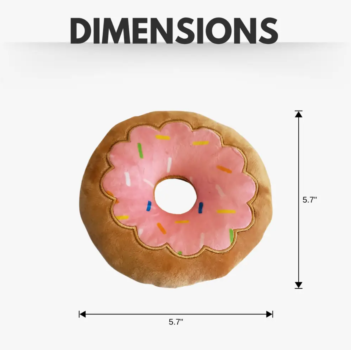 Unique Plush Donut Plush Dog Toy – Soft, Chewy and Cuddly, Safe & Non-Toxic, Ideal for Fetching, Tug-of-War, Gentle Chewing – Strawberry PLU301 12 $ Pet Lovers Store American Pet Supplies Stew's Incense