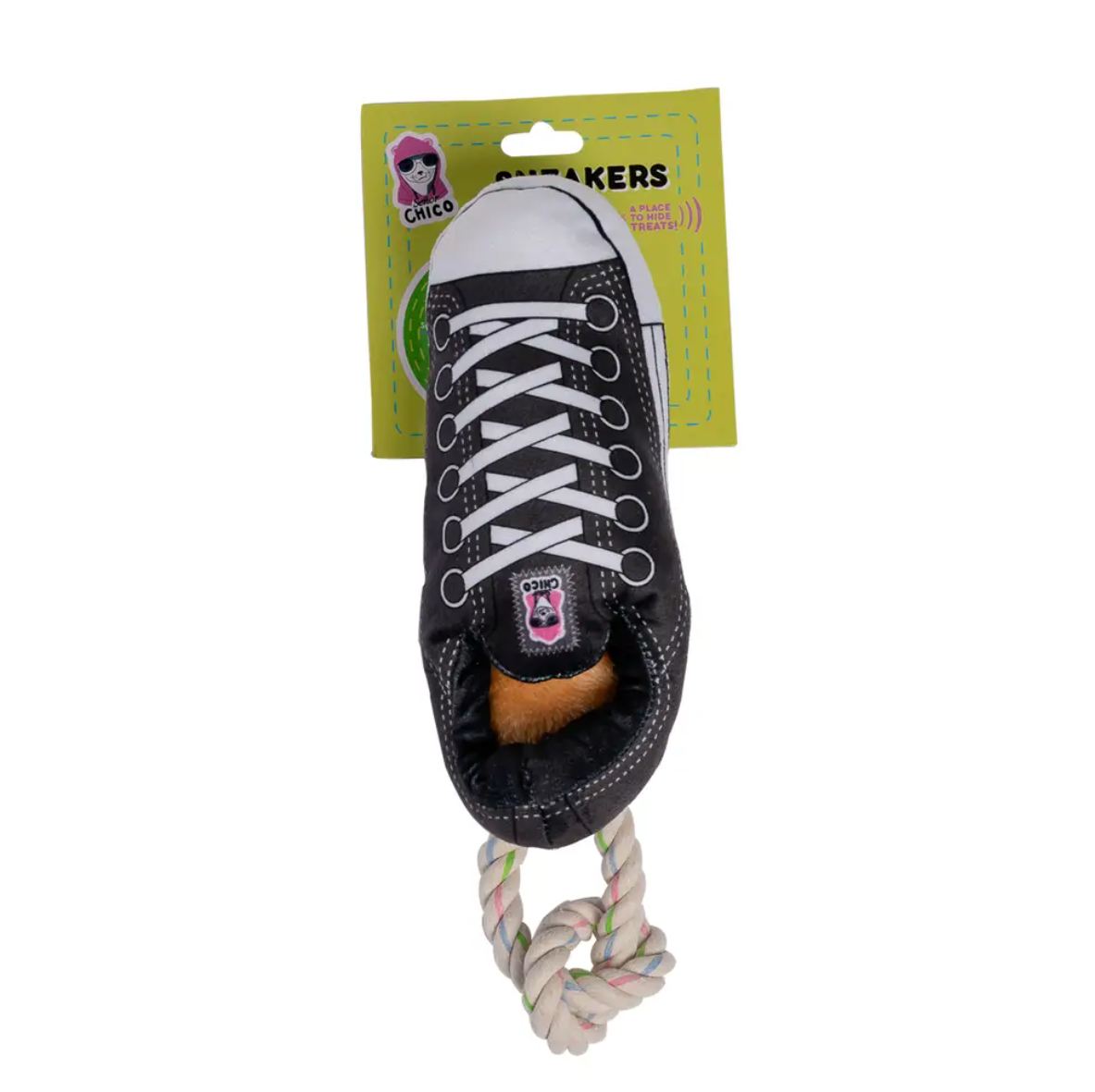 Chew Toys Squeaky Comfort Plush Sneaker Dog Toy – with Treat Compartment, Safe & Durable – Black Shoe3 16 $ Pet Lovers Store American Pet Supplies Stew's Incense