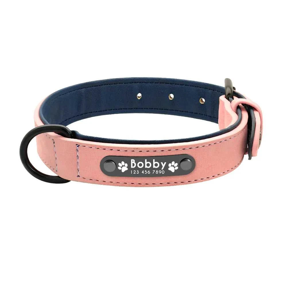 Collar and leash Leather Dog Collar Leash Custom Durable Leather Pet Collars and Leashes Walking Leads Strap Cusomized for Small Medium Large Dog 32914648747-brown collar-S 44 $ Pet Lovers Shop All Products Fashioned Furbabies Stew's Incense