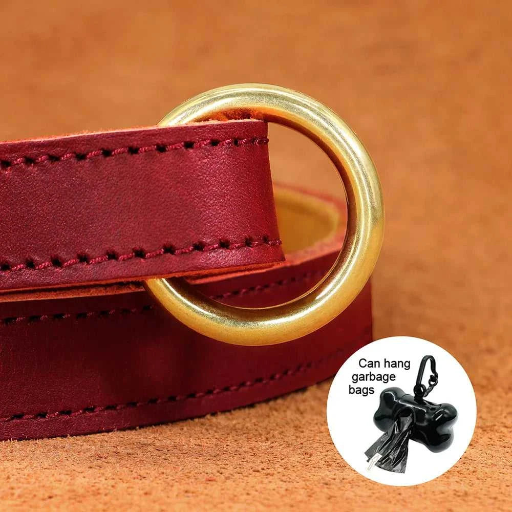 Leather Leash Real Leather Dog Leash Durable Medium Large Dog Lead Genuine Leather Walking Pet Leads Leash for Dogs German Shepherd Pitbull 14:10#black;5:361385 42 $ Pet Lovers Shop All Products Fashioned Furbabies Stew's Incense