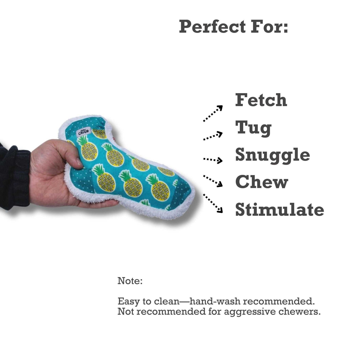 Chew Toys Squeaky Sock Plush Dog Toy – Whimsy Wonders Pineapple Design Sock4 11 $ Shop All American Pet Supplies Stew's Incense