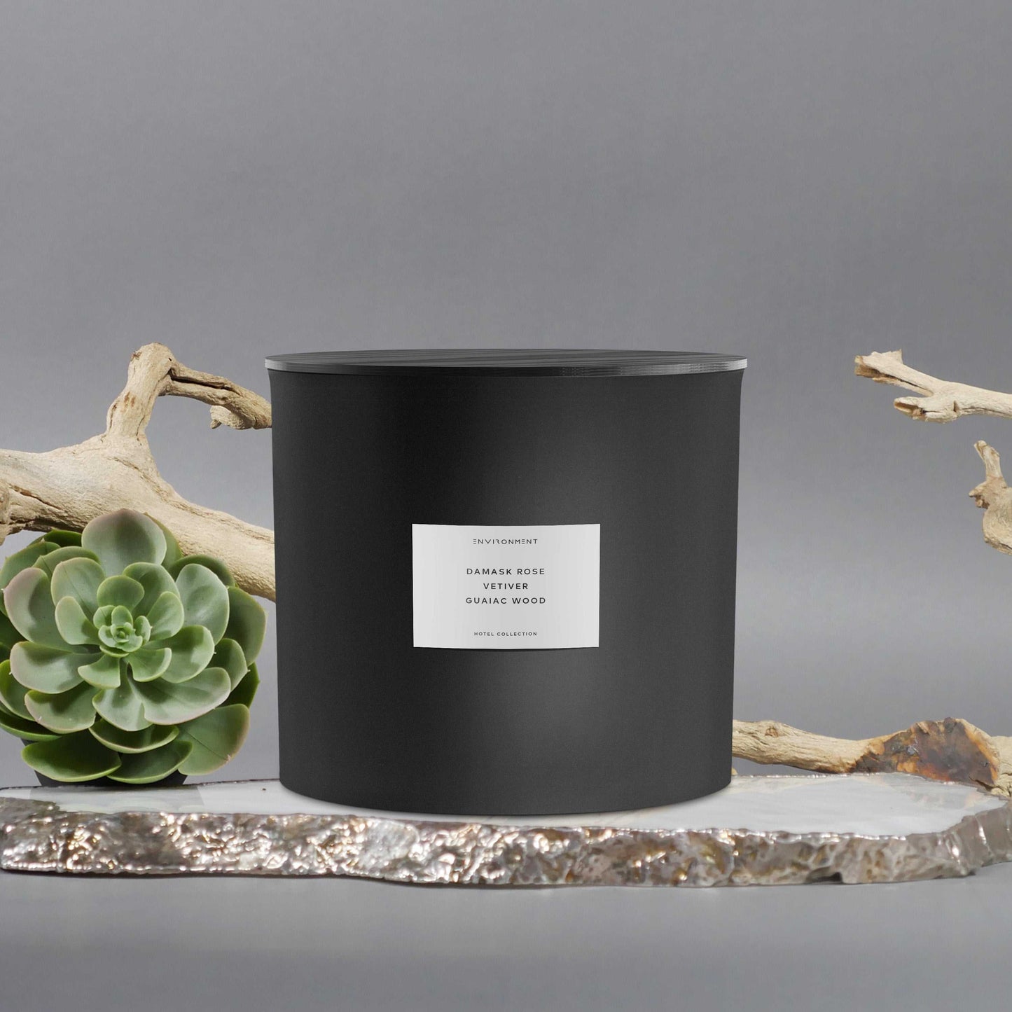 Environment - Candle (Hotel Aromatics) 55oz Green Tea | Orange | Lemongrass Candle (Inspired by Delano Beach Club Hotel®) EN-CAN55-DELANO 139 $ Candles Stone Candles Stew's Incense
