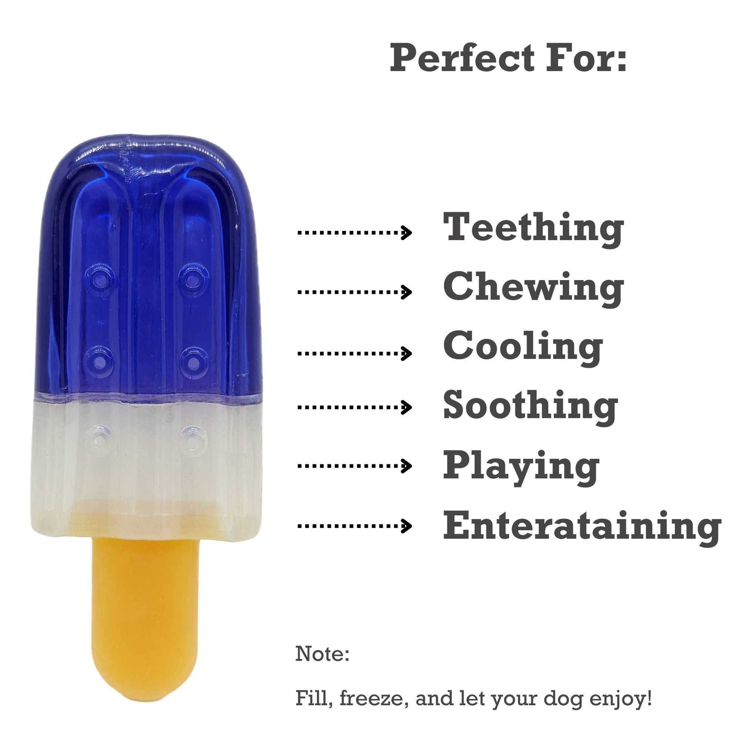 Freeze Toys Popsicle-Shaped Freezable Dog Toy – 100% Natural Rubber Chew Toy TJF215 9 $ Pet Lovers Store American Pet Supplies Stew's Incense