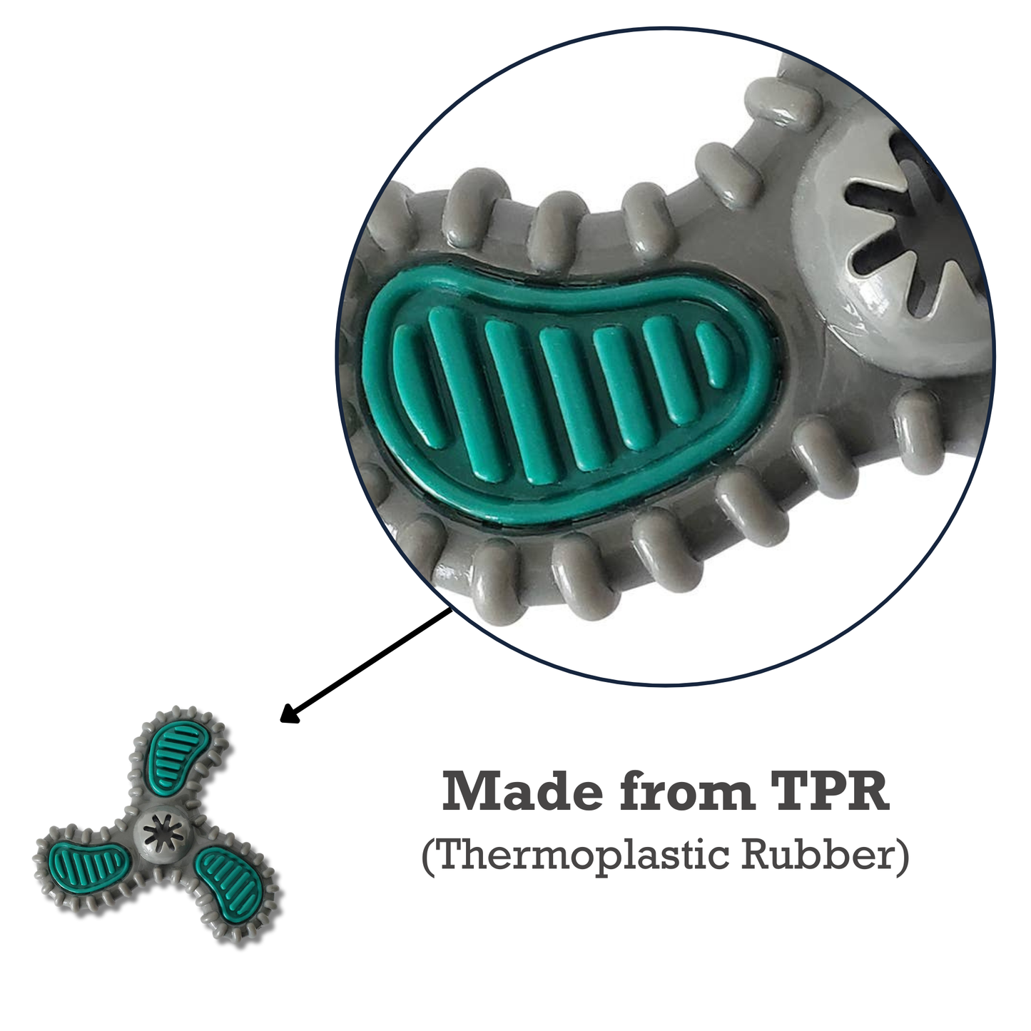 Dental Toys TPR Dental Spinner Dog Chew Toy – Durable Dental Care Fun for Light to Medium Chewers TPR330 14 $ Pet Lovers Store American Pet Supplies Stew's Incense