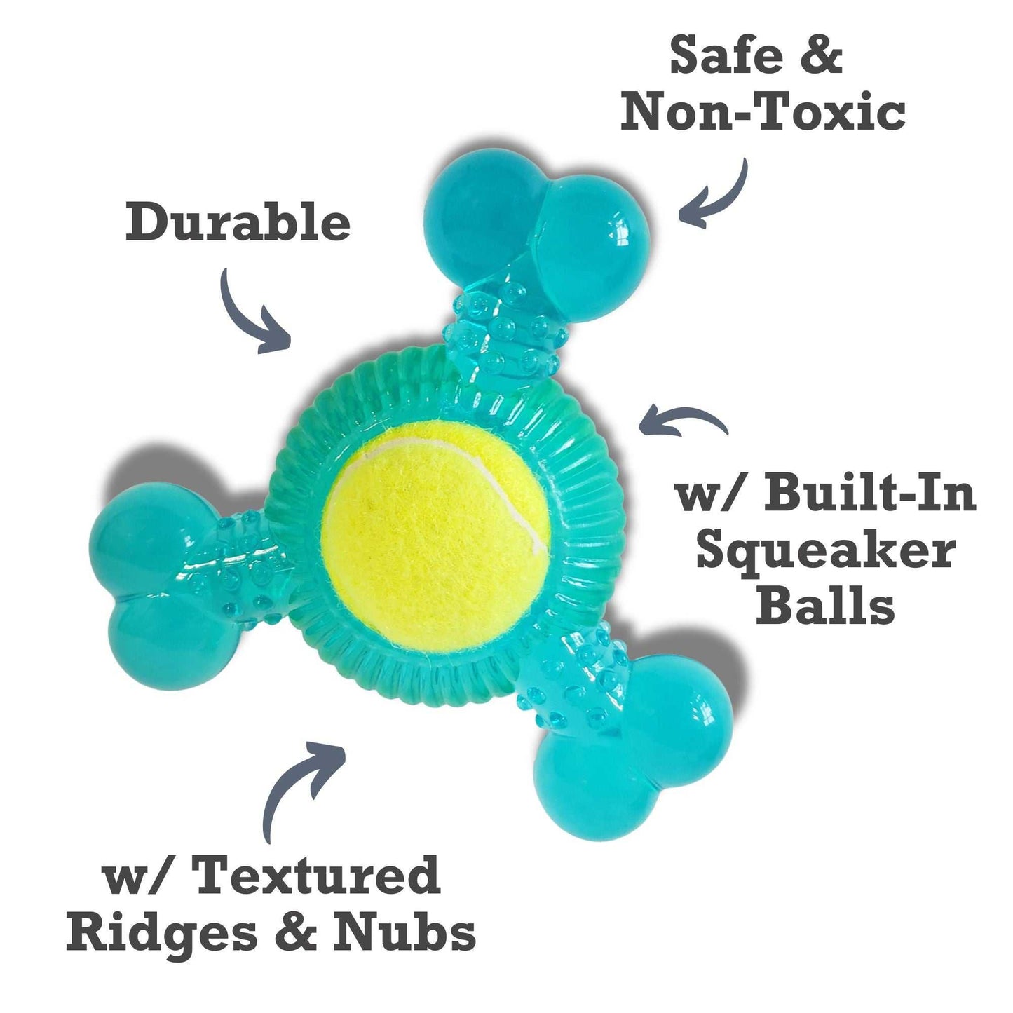 TPR Tennis Ball 3-Bone TPR Chew Toy with Squeaker & Tennis Ball for Dogs – Removable Ball & Interactive Play TPR645 11 $ Pet Lovers Store American Pet Supplies Stew's Incense