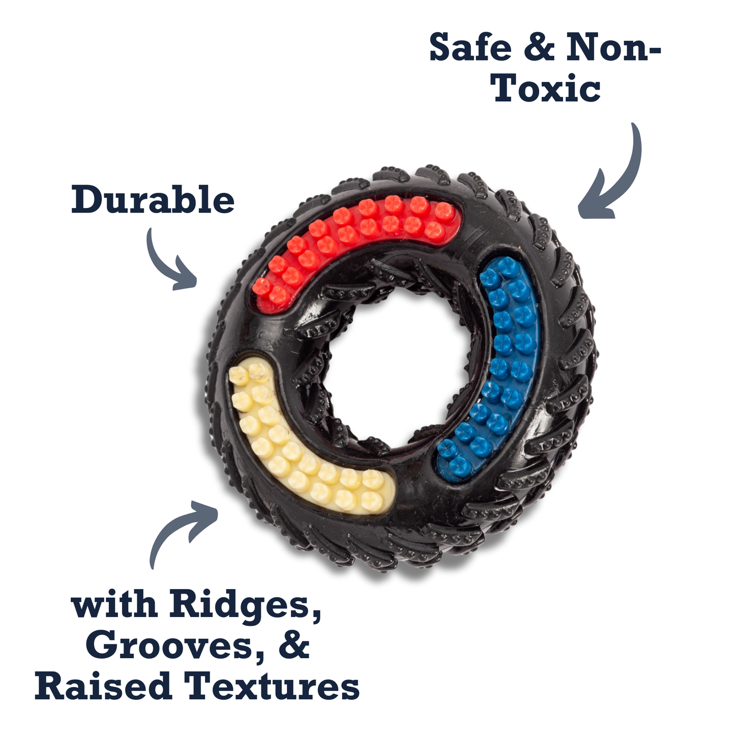Chew Toys Country Living 'Tire of Fun' TPR Textured Dog Chew Toy - Durable, Non-Toxic, and Interactive Playtime for Dogs TPR647 14 $ Pet Lovers Store American Pet Supplies Stew's Incense