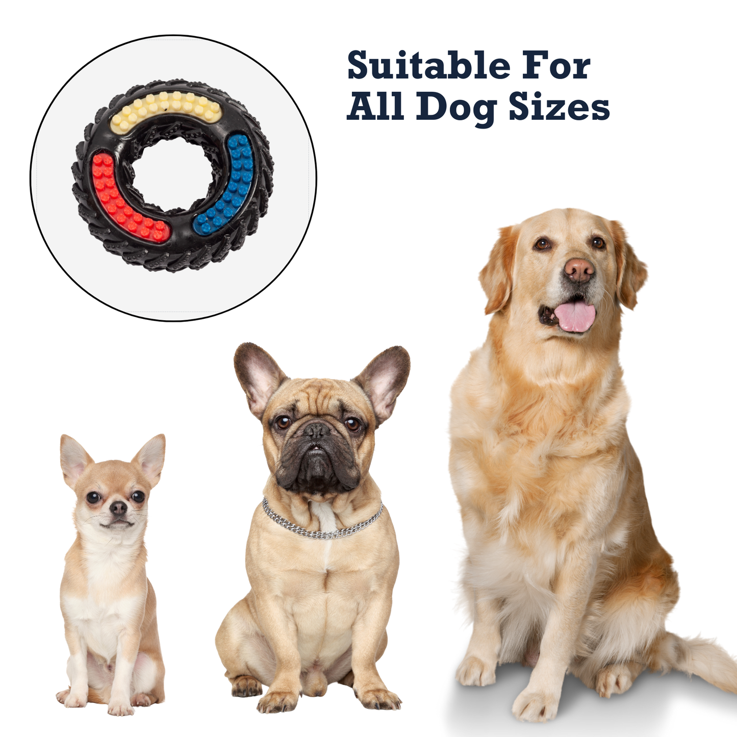 Chew Toys Country Living 'Tire of Fun' TPR Textured Dog Chew Toy - Durable, Non-Toxic, and Interactive Playtime for Dogs TPR647 14 $ Pet Lovers Store American Pet Supplies Stew's Incense