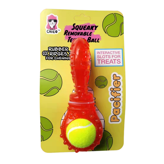 TPR Tennis Ball TPR Interactive Dog Chew Toy with Detachable Squeaker & Treat Fill TPR646 12 $ Pet Lovers Store American Pet Supplies Stew's Incense