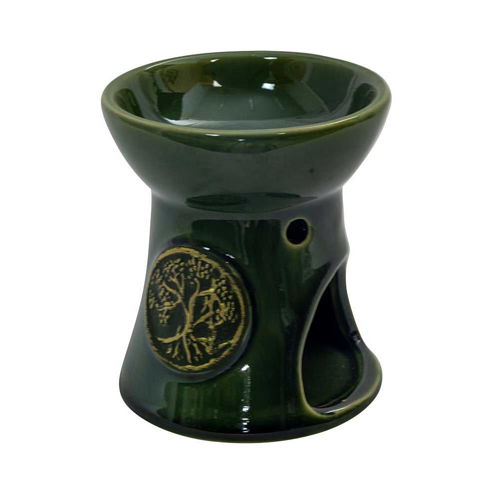 Oil Burner Tree of Life Ceramic Oil Burner 08125 8 $ The Witches Sage LLC Stew's Incense