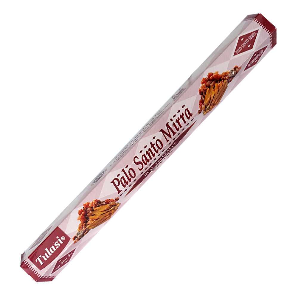 Incense Tulasi Palo Santo Myrrh Dual Fragrance Incense Sticks 2778 1 $ Shop All The Witches Sage LLC Stew's Incense