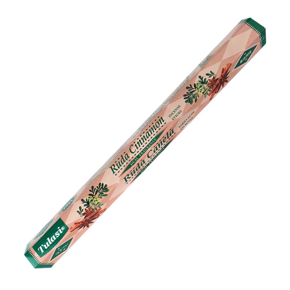 Incense Tulasi Ruda Cinnamon Dual Fragrance Incense Sticks 2784 1 $ Shop All The Witches Sage LLC Stew's Incense