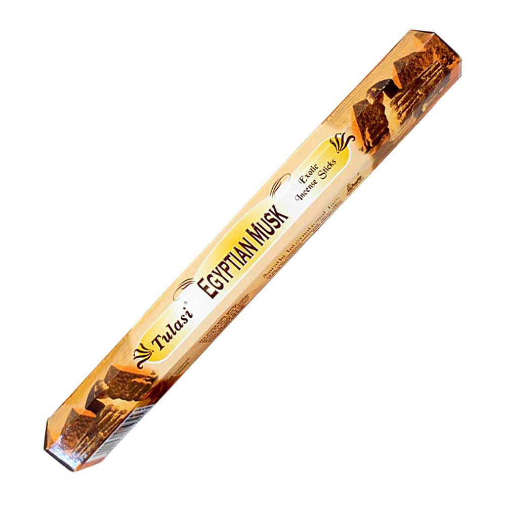 Incense Tulasi Egyptian Musk Incense Sticks TU101B 1 $ Shop All The Witches Sage LLC Stew's Incense