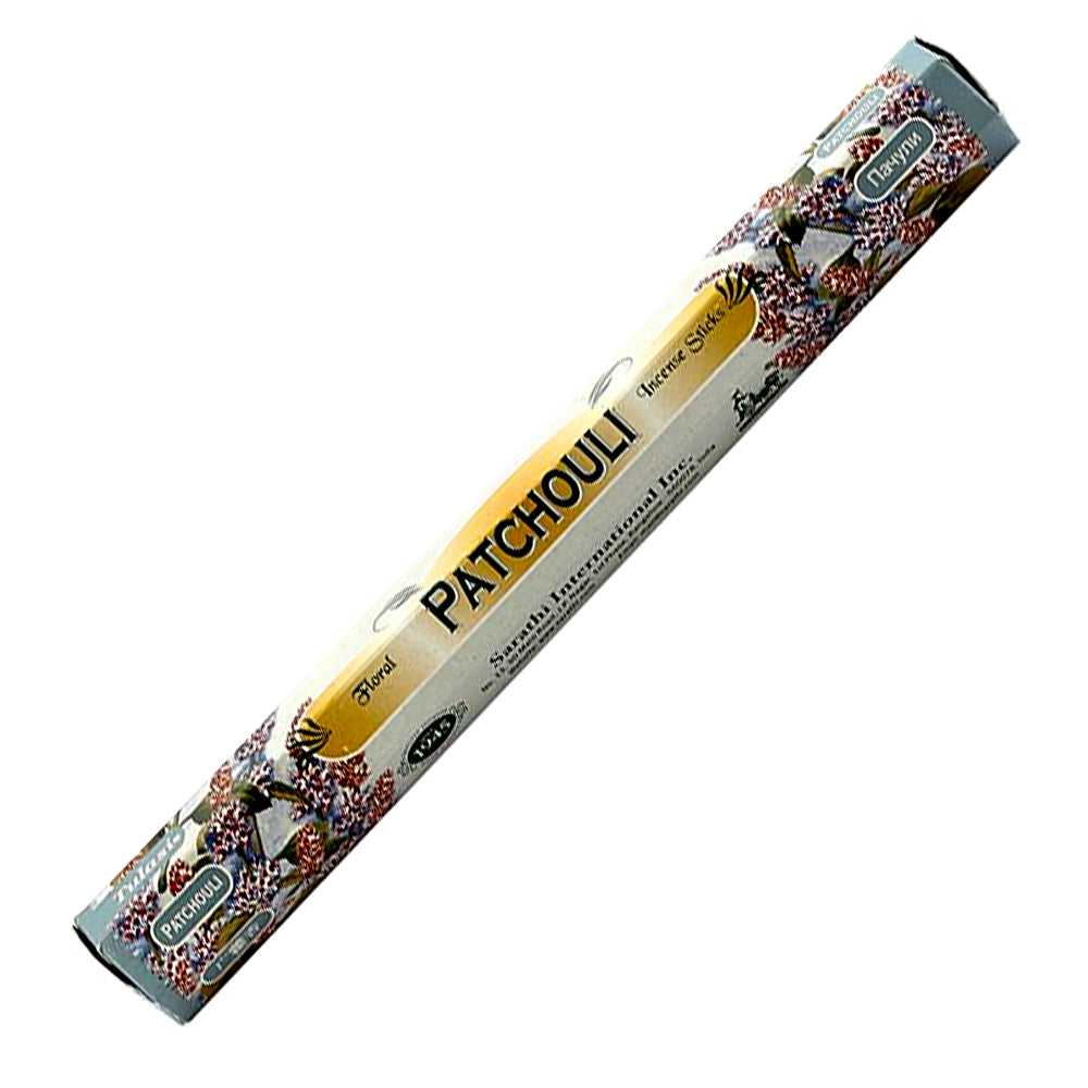 Incense Tulasi Patchouli Incense Sticks TU121B 1 $ Shop All The Witches Sage LLC Stew's Incense