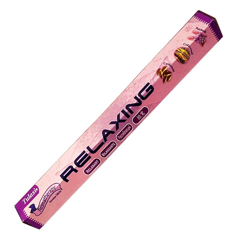 Incense Tulasi Relaxing Incense Sticks TU504B 1 $ Shop All The Witches Sage LLC Stew's Incense