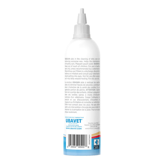 Animal Health UBAVET Ubasan Ear Cleansing Solution for Dogs & Cats – (4 fl oz / 120ml) UVUS90500 14 $ Pet Lovers Store American Pet Supplies Stew's Incense
