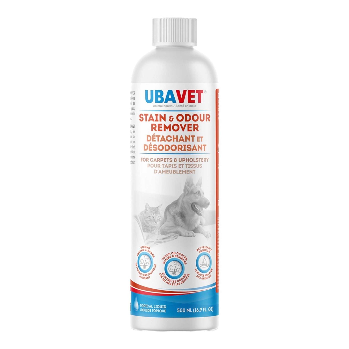 Stain Remover UBAVET Stain and Odor Remover for Dogs & Cats – Powerful Enzyme Cleaner – (16.9 fl oz / 500ml) UVUS3000 16 $ Pet Lovers Store American Pet Supplies Stew's Incense