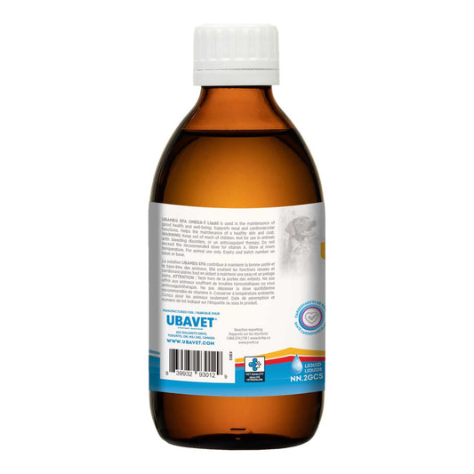 Animal Health UBAVET Ubameg Omega-3 Fatty Acid Liquid for Dogs & Cats – (8 fl oz / 237ml) UVUS3012 37 $ Pet Lovers Store American Pet Supplies Stew's Incense