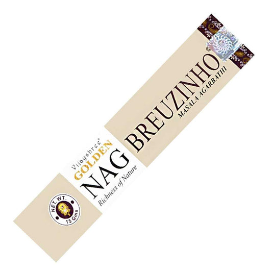 Incense Vijayshree Golden Nag - Brezinho (Amazon Resin) Incense Sticks GNAMZ15 (VANG19) 2 $ Shop All The Witches Sage LLC Stew's Incense