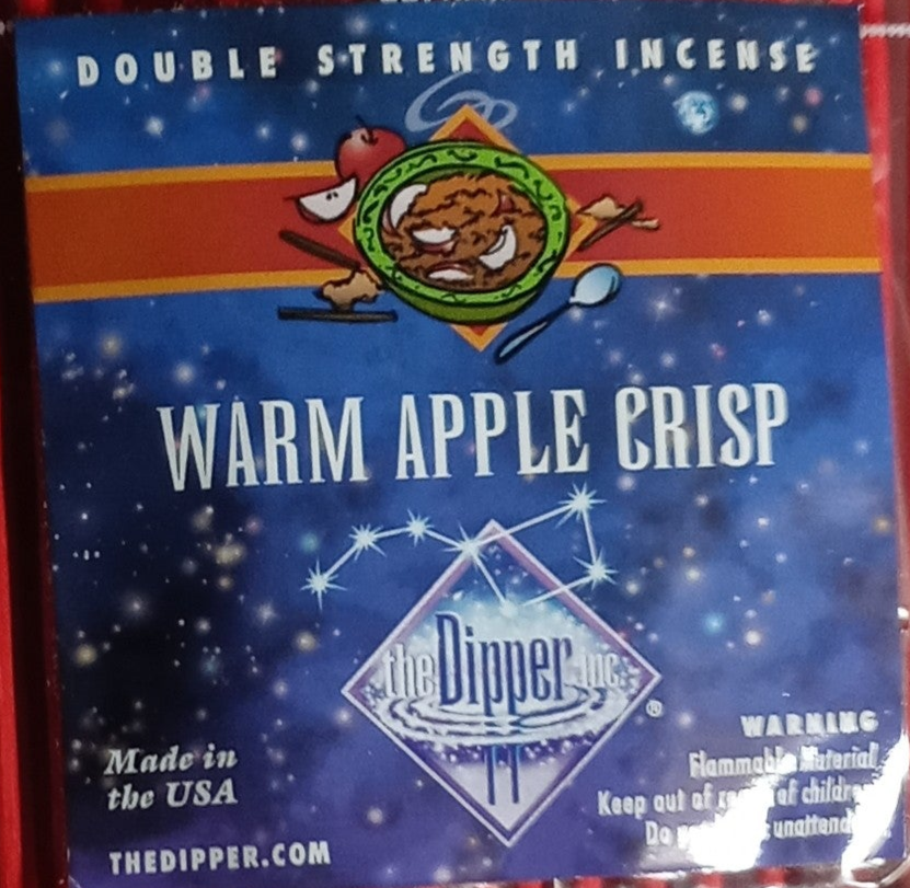 The Dipper Warm Apple Crisp 19 Inch Jumbo Incense Sticks - 50 Sticks