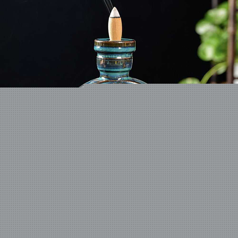 Incense Burner Waterfall Design Backflow Cone Burner BFL-37 24 $ Shop All The Witches Sage LLC Stew's Incense