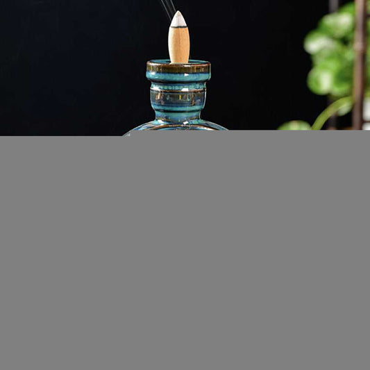 Incense Burner Waterfall Design Backflow Cone Burner BFL-37 24 $ Shop All The Witches Sage LLC Stew's Incense