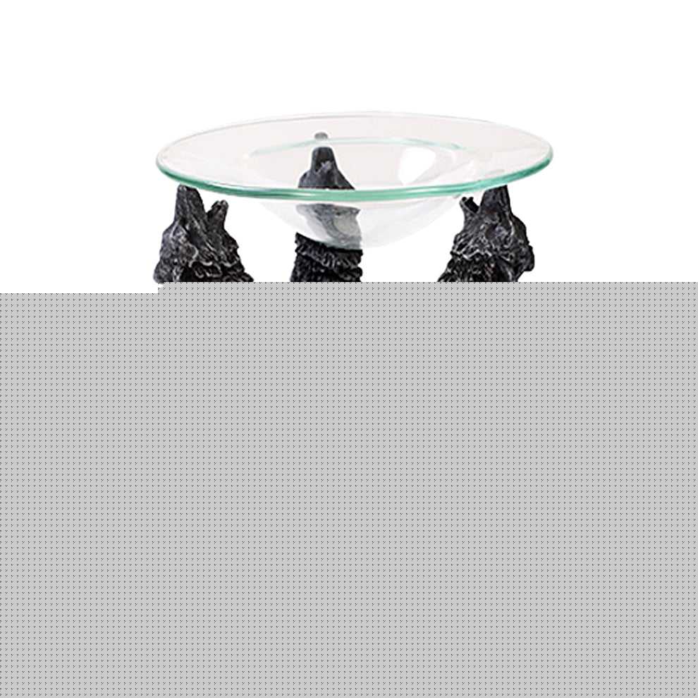 Oil Burner Wolves Oil Burner 10903 29 $ Shop All The Witches Sage LLC Stew's Incense
