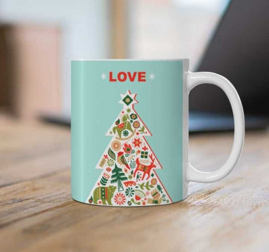 Mug Christmas Tree with Love Ceramic Mug 11oz 3576295374 24 $ Shop All Onetify Stew's Incense