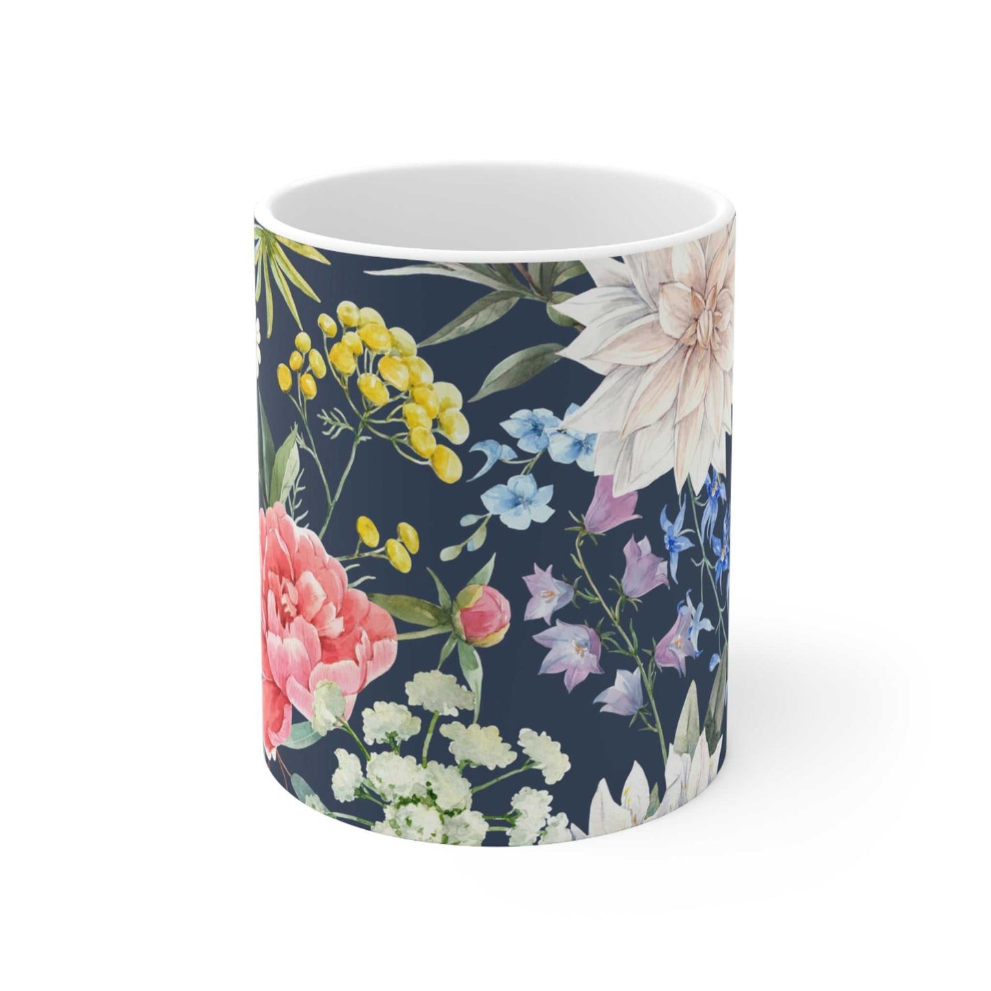Mug Navy Floral Coffee Tea Mug 18467723095905768078 24 $ Shop All Onetify Stew's Incense
