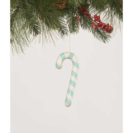 Christmas Aqua Candy Cane Ornament by Bethany Lowe Designs TF2573 6 $ Shop All Quirks! Stew's Incense