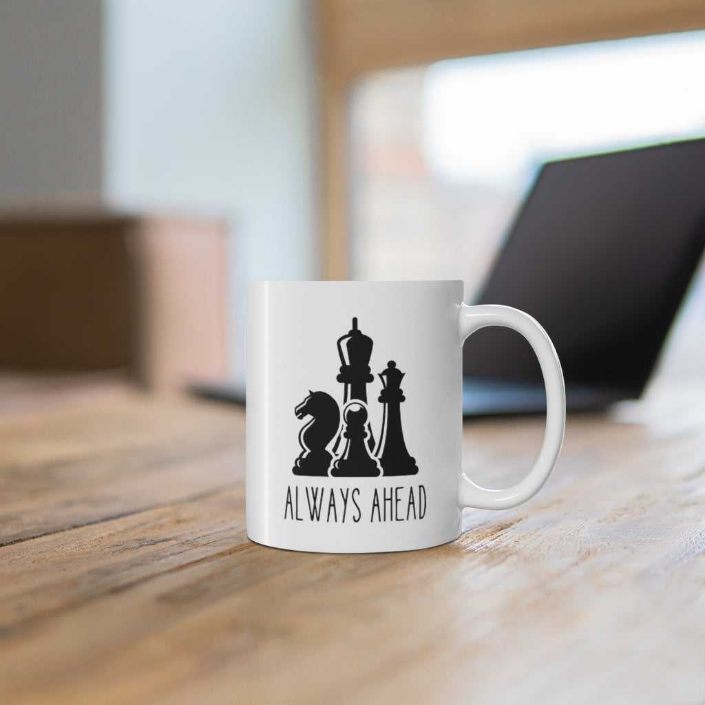 Mug Chess Pieces Always Ahead Ceramic Mug 11oz 19809829490304040055 24 $ Mugs Onetify Stew's Incense