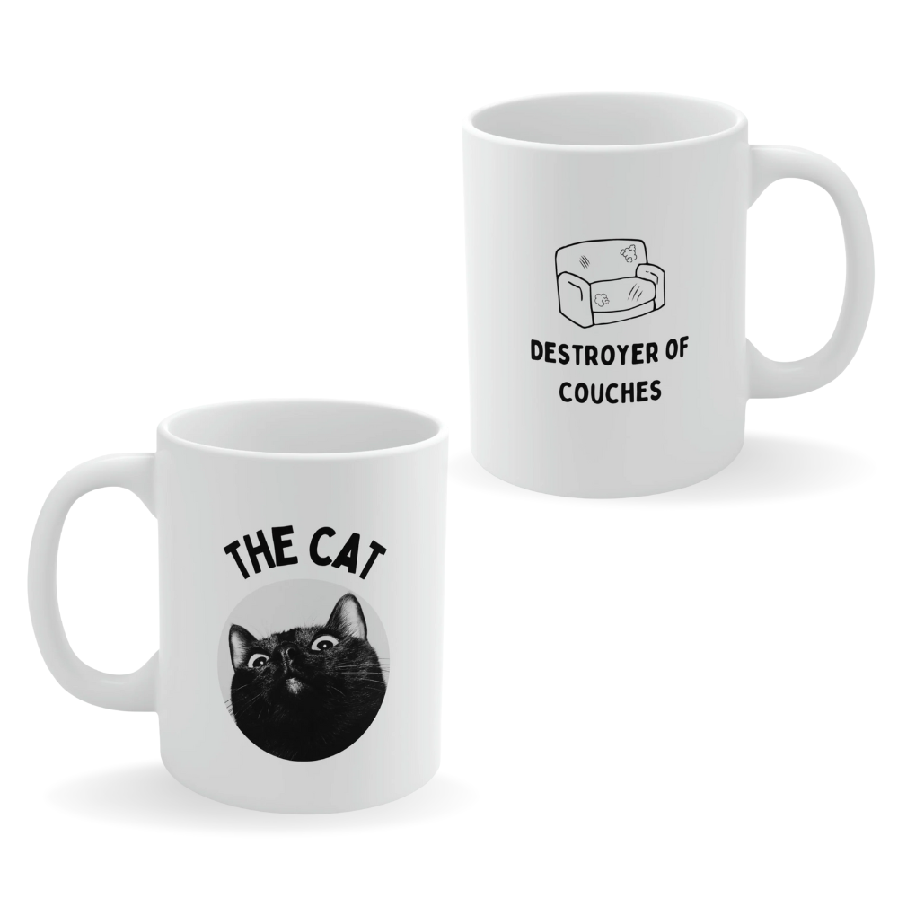 Mug The Cat Destroyer Of Couches Coffee Tea Mug 13919160163218798491 24 $ Shop All Onetify Stew's Incense