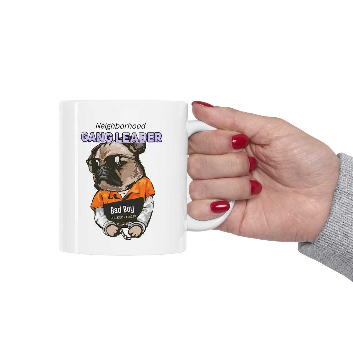 Mug Pug The Neighborhood Gang Leader Mug 27878072566359889764 24 $ Mugs Onetify Stew's Incense