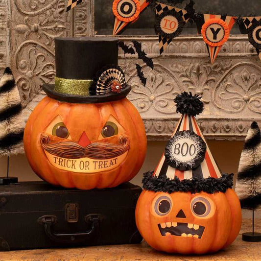 Figurines Boo Party Pumpkin by Bethany Lowe Designs TJ4307 131 $ Shop All Quirks! Stew's Incense