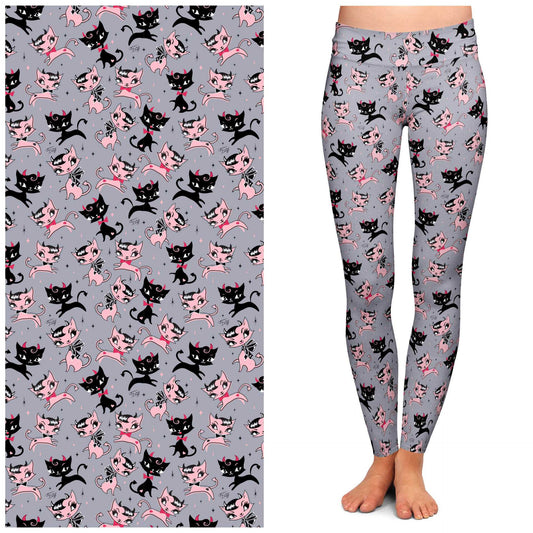 Leggings "Bad Kitty" Leggings by Miss Fluff x Lipstick & Chrome TC2 LCL-16C 24 $ Shop All Quirks! Stew's Incense